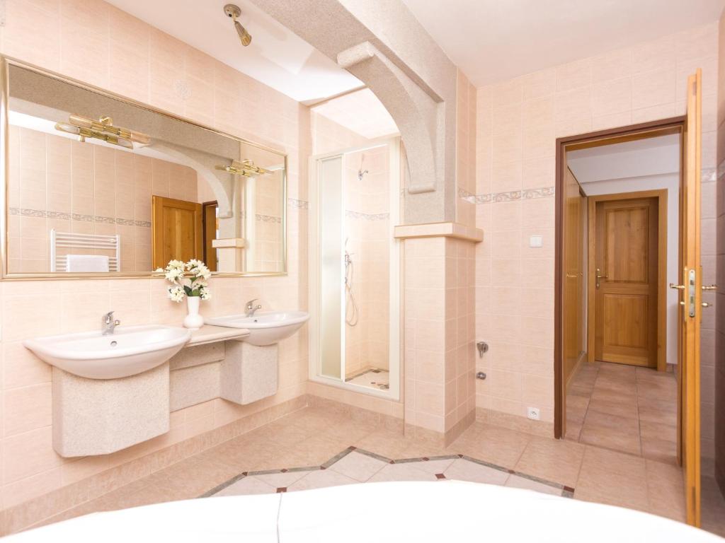 A bathroom at Villa Tatry Stola