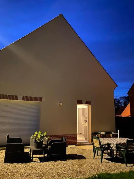 Posedenie v ubytovaní Chez Juline - Gîte Nature et Bien-être