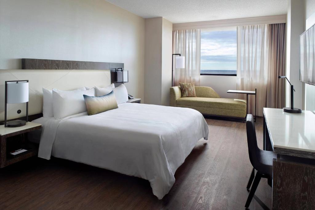 Atlanta Airport Marriott - King Room Met Conciërge Lounge Toegang - Conciërge Niveau