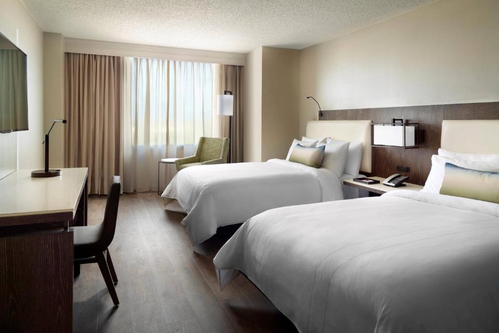 Atlanta Airport Marriott - Logeerkamer Met Twee Tweepersoonsbedden