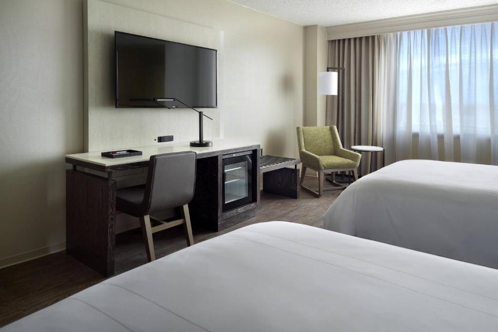 Atlanta Airport Marriott - Concierge Niveau Logeerkamer Met Conciërge Lounge Toegang