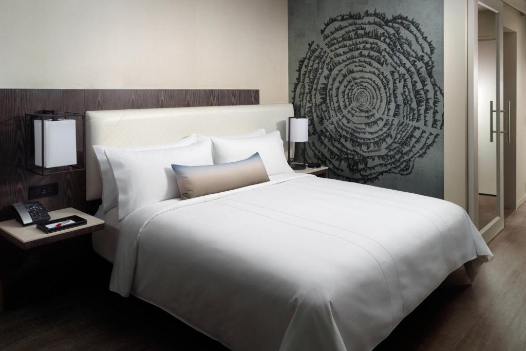 Atlanta Airport Marriott - Gastkamer Met Kingsize Bed