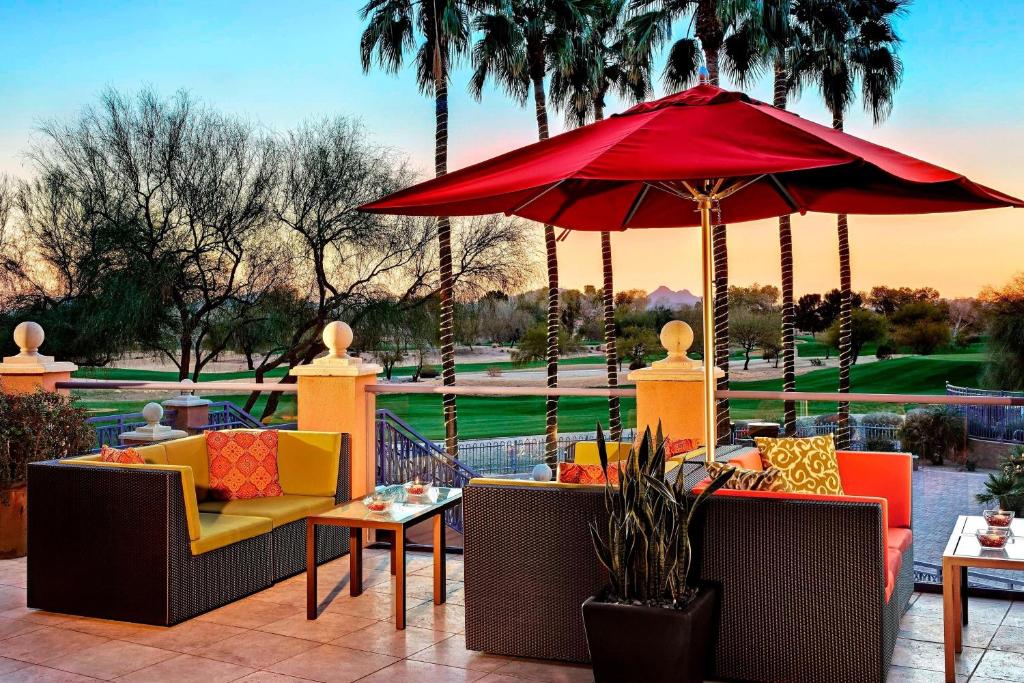 Zahrada ubytování Scottsdale Marriott at McDowell Mountains