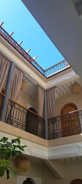 Balkón nebo terasa v ubytování Riad Al Nubala