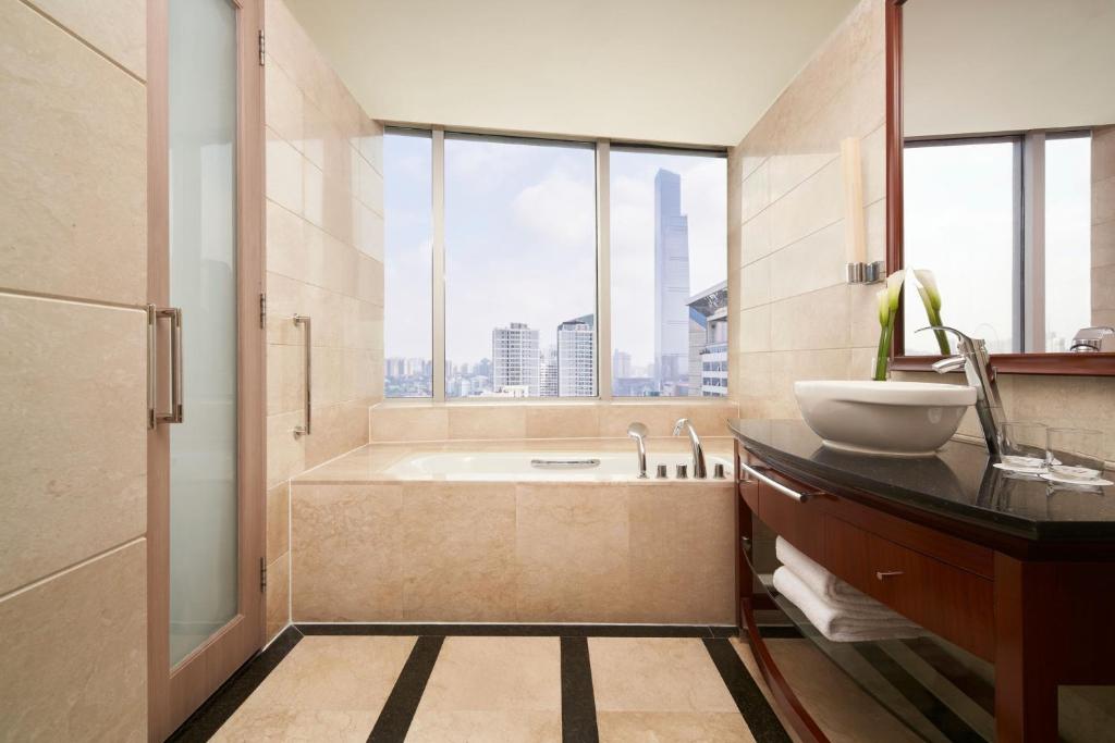 Koupelna v ubytování Nanning Marriott Hotel