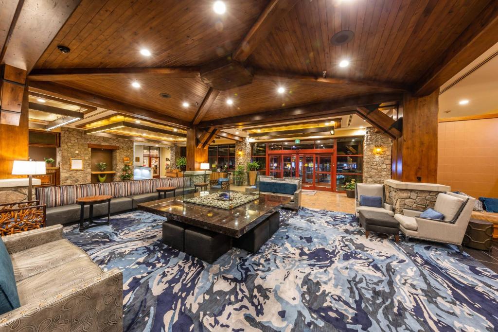 Posezení v ubytování Marriott's Timber Lodge