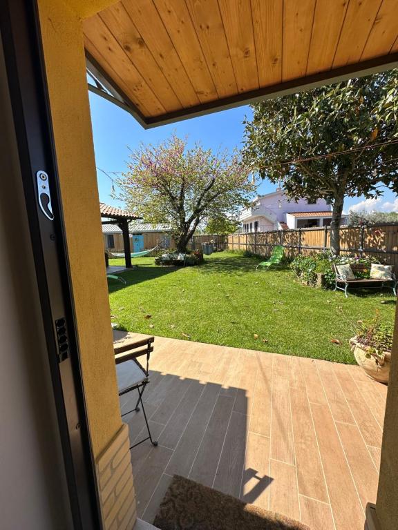 Zahrada ubytování B&B Dimora delle Ninfee