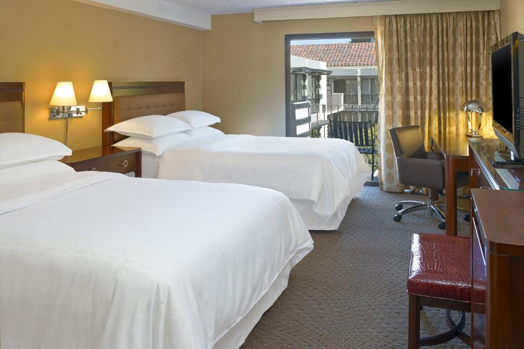 Sheraton Palo Alto Hotel - Deluxe, Quarto De Hóspedes, 2 Duplo