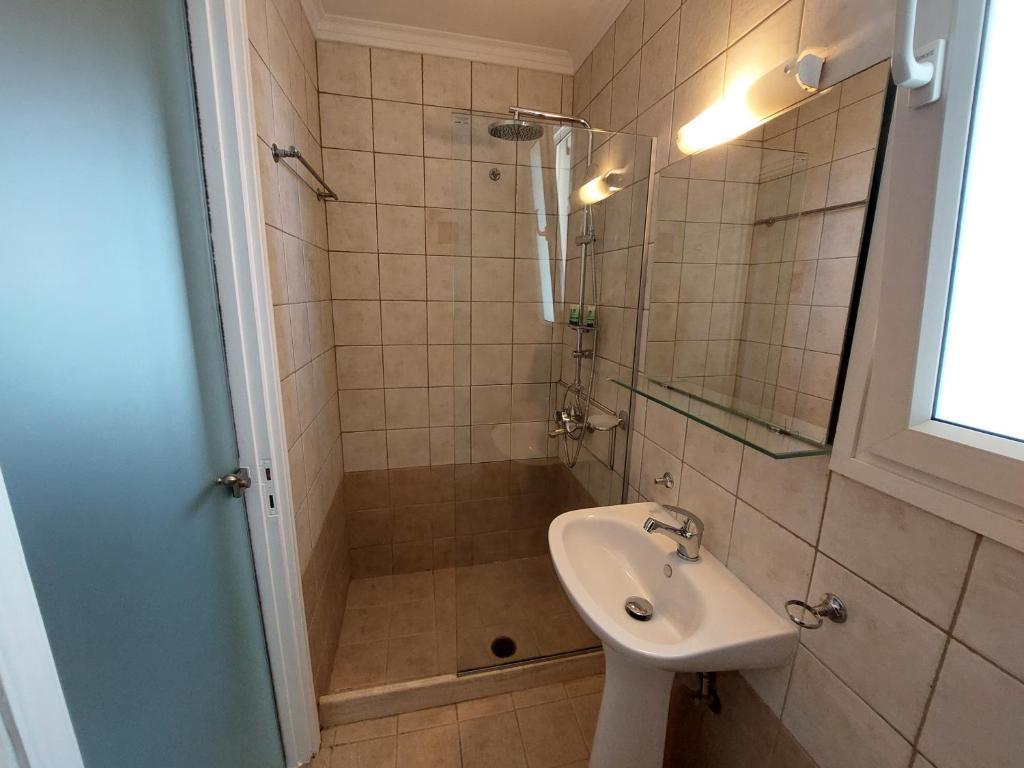 Koupelna v ubytování Villaaltinaapartments