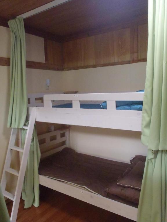 Palanda nebo palandy na pokoji v ubytování Kerama Backpackers