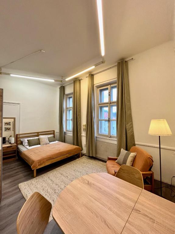 1 bedroom studio close to Palmovka