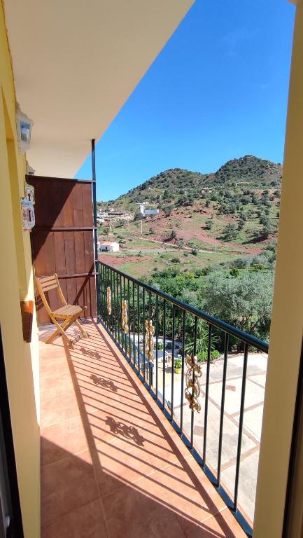 Balkón alebo terasa v ubytovaní B&B Casa El Corasueño