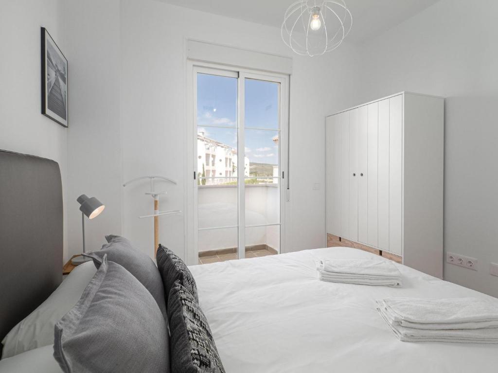 Posteľ alebo postele v izbe v ubytovaní Small Oasis 2375 Sea View
