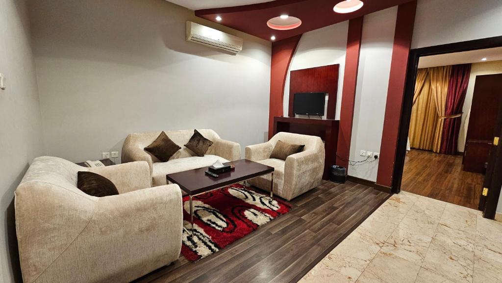 Posezení v ubytování رؤوم إن للشقق الفندقية-Raoum Inn Hotel Apartments
