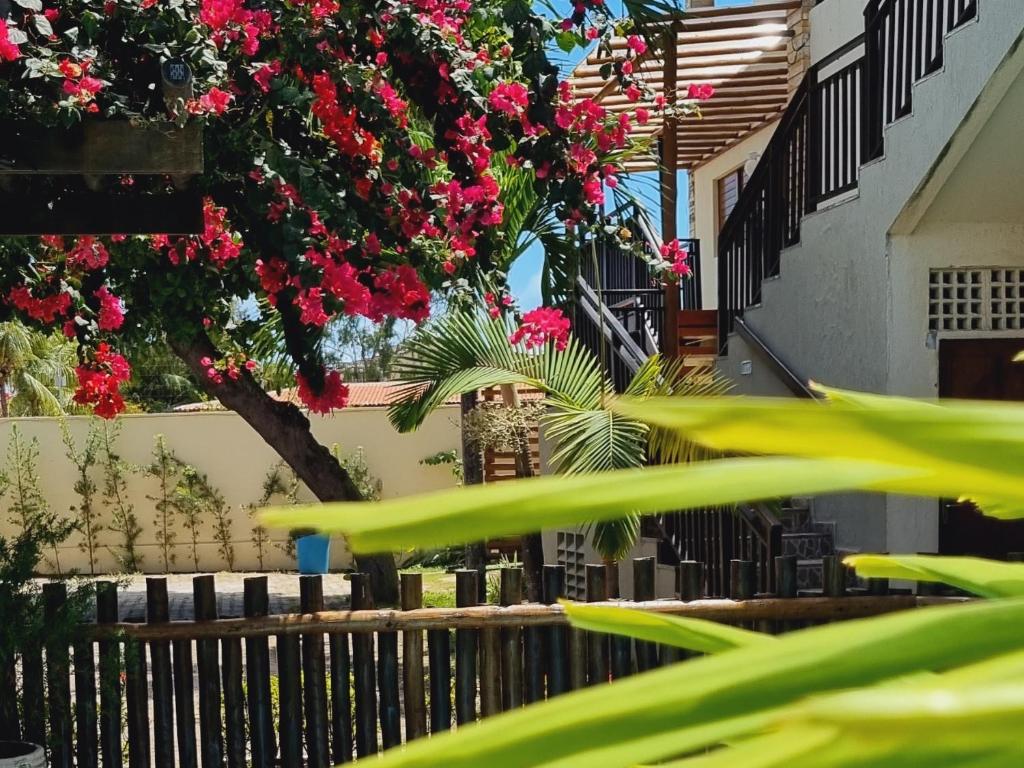 Balkón nebo terasa v ubytování Muriú Beach Flat