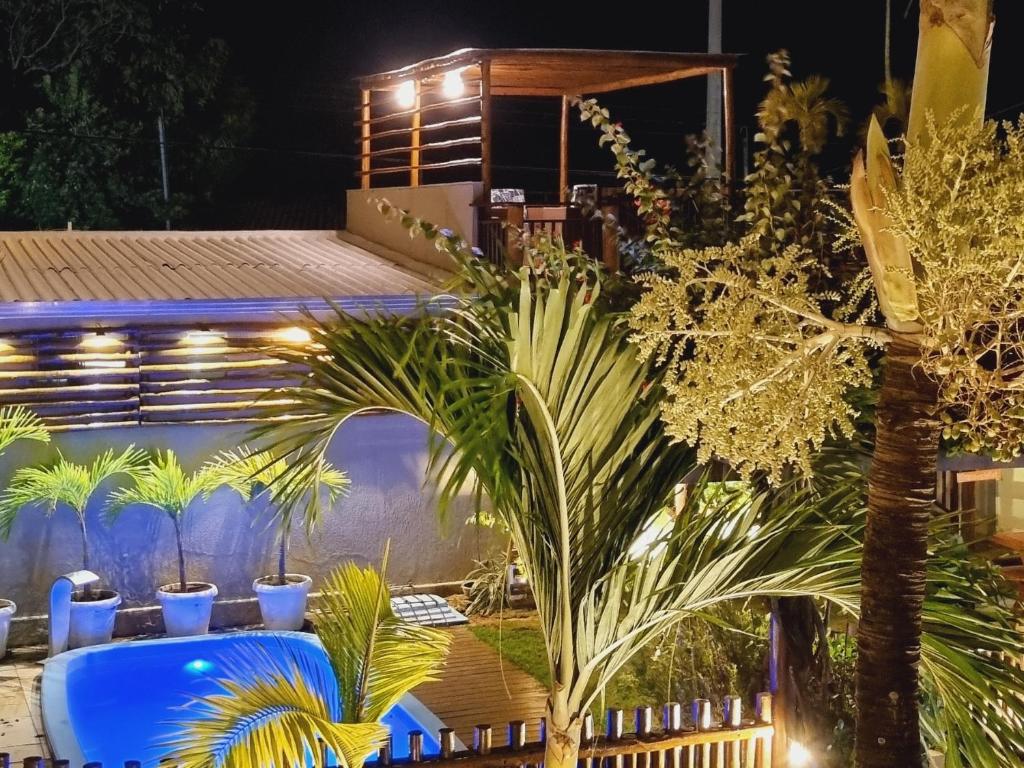 Bazén v ubytování Muriú Beach Flat nebo v jeho okolí