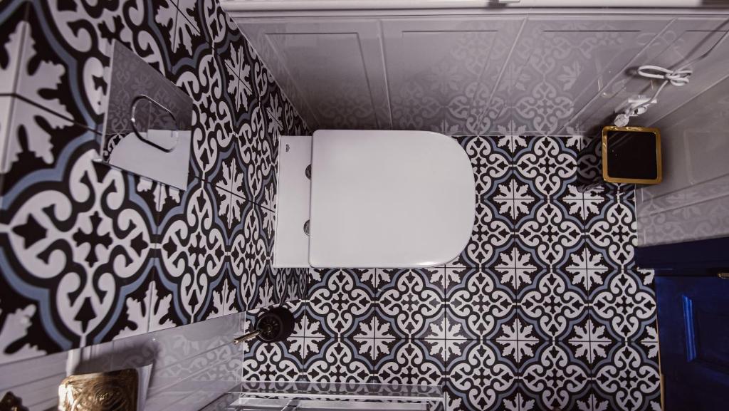 Koupelna v ubytování Salinko Glamping