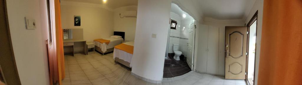 Koupelna v ubytování Apsa Butik Hotel