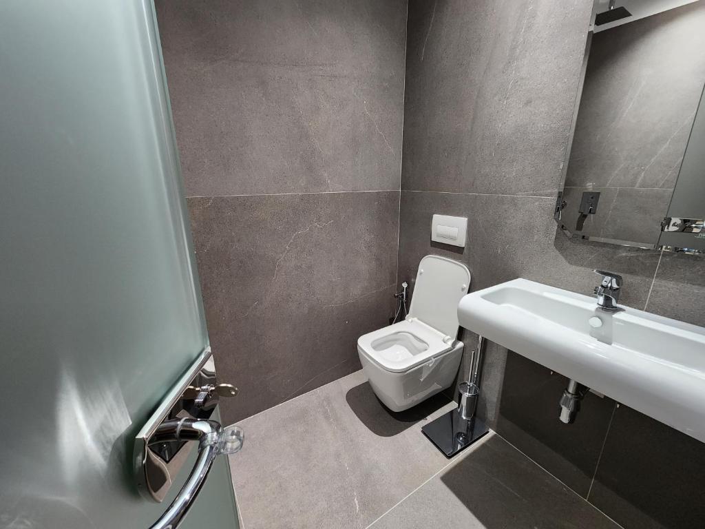 Koupelna v ubytování Villa AX Mirage