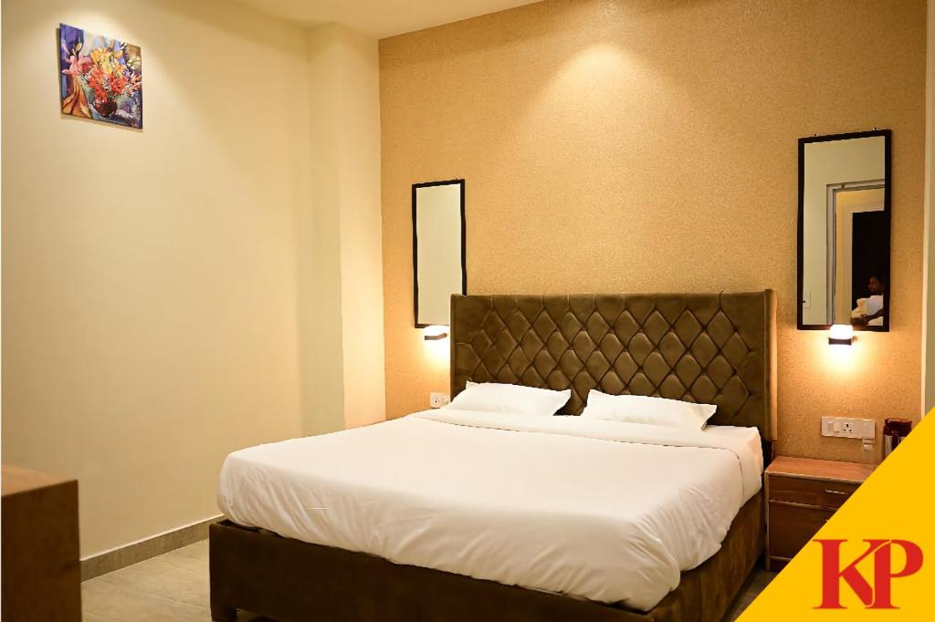 Krevet ili kreveti u jedinici u okviru objekta Hotel Kapson Palace
