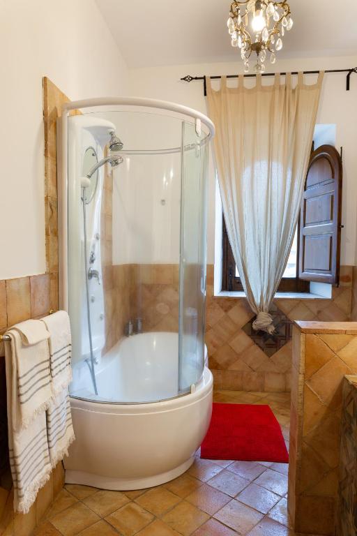 Koupelna v ubytování B&B Bellini