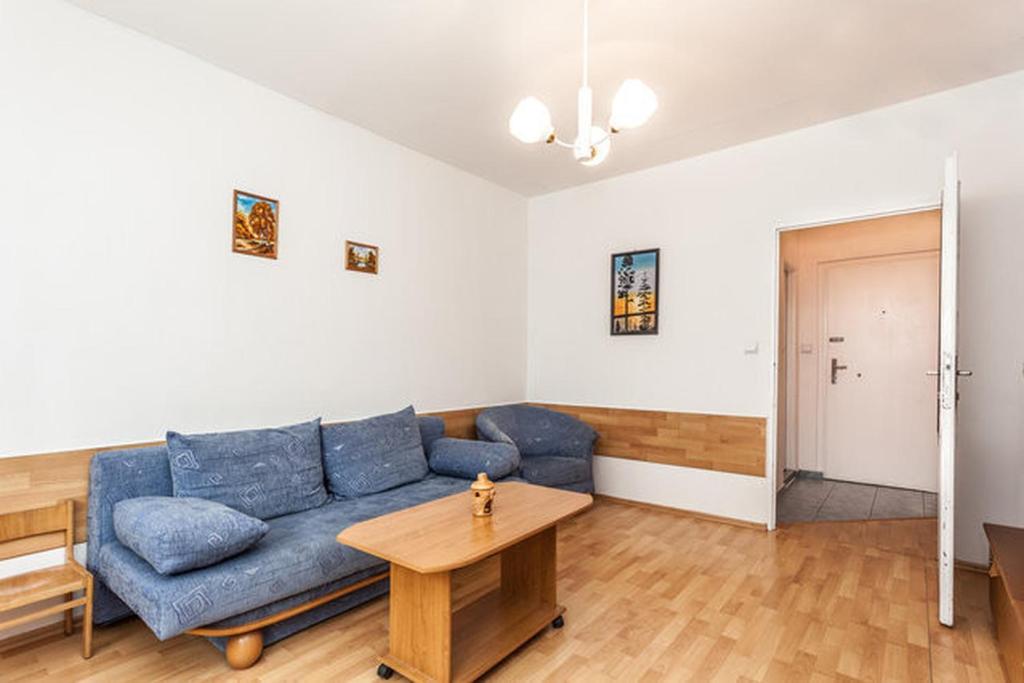 A seating area at Byt Zuzana