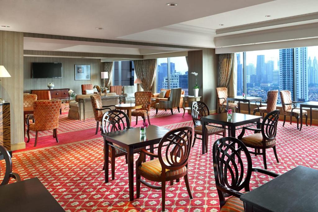 Posezení v ubytování JW Marriott Hotel Jakarta