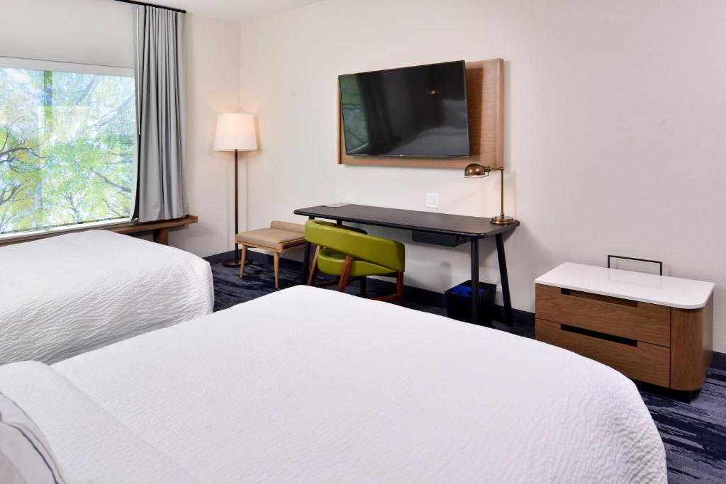 Fairfield Inn and Suites by Marriott Minneapolis Shakopee - Grootkamer, 2 Queen