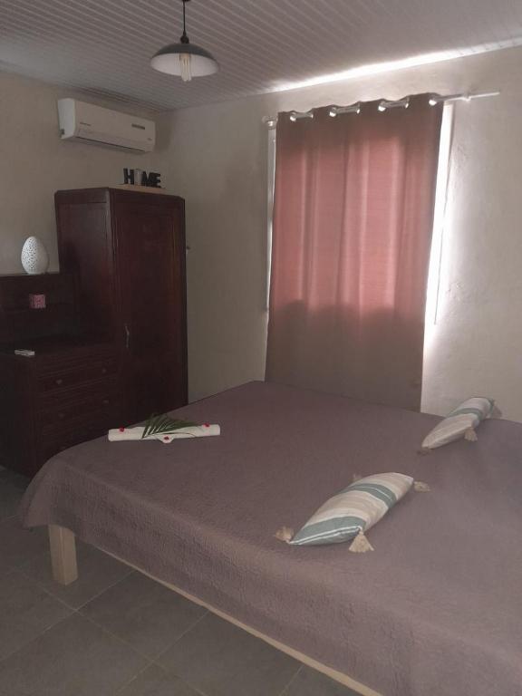Postel nebo postele na pokoji v ubytování VILLA CAPACITE 6 PERSONNES PROCHE PLAGES DU Sud