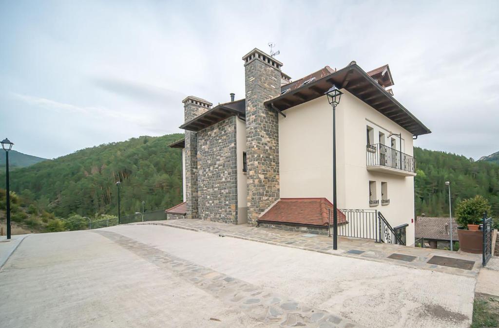 Nespecifikovaný výhled na hory nebo výhled na hory při pohledu z bed and breakfast
