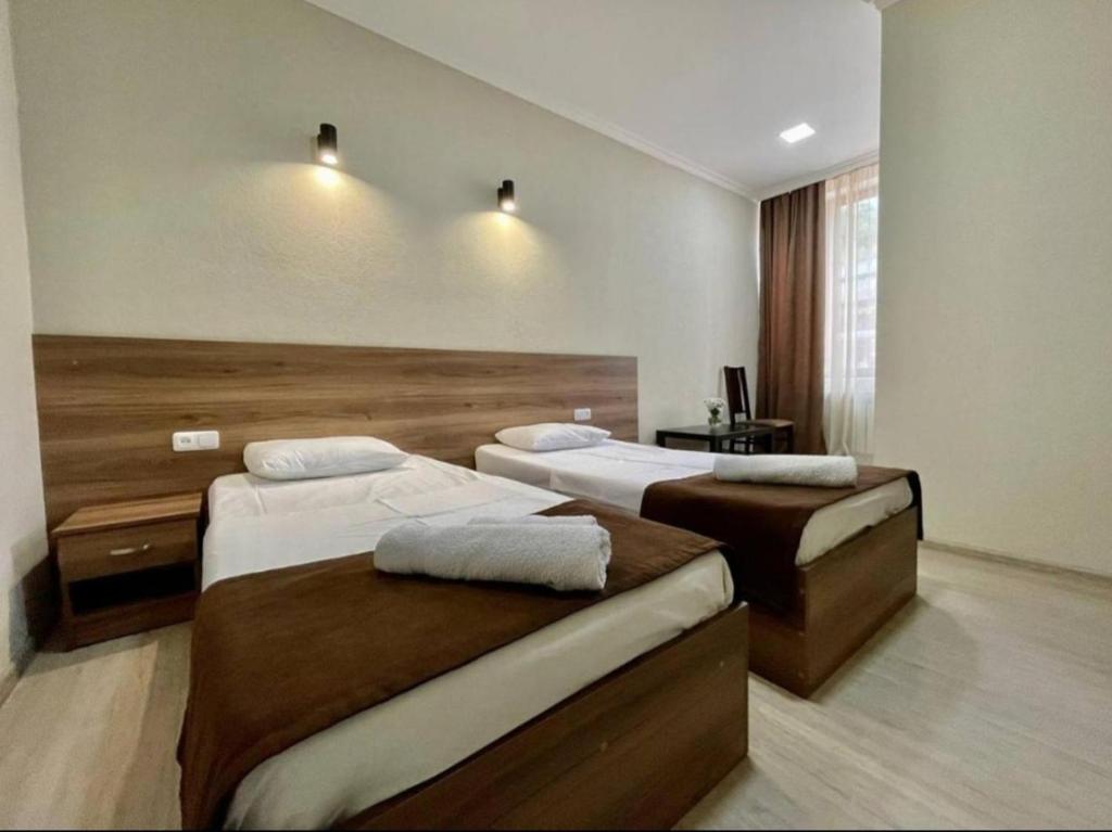 Postel nebo postele na pokoji v ubytování Merien Guesthouse 16