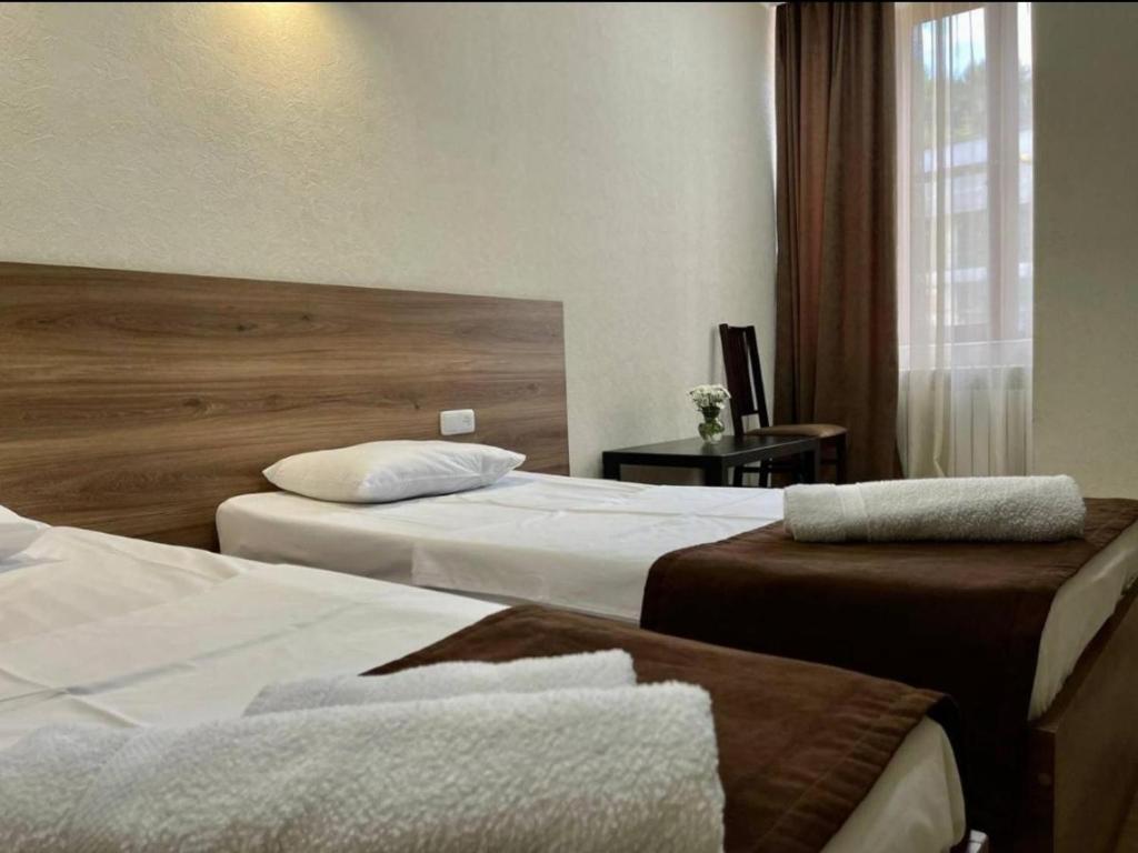 Postel nebo postele na pokoji v ubytování Merien Guesthouse 16