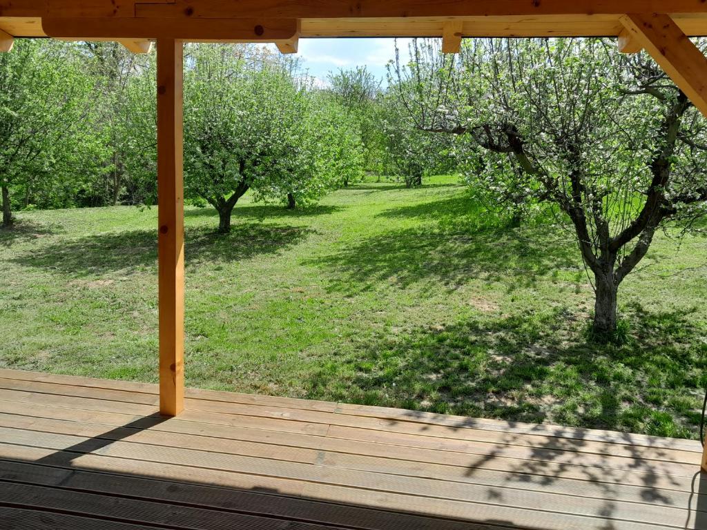 Zahrada ubytování Nica Wood