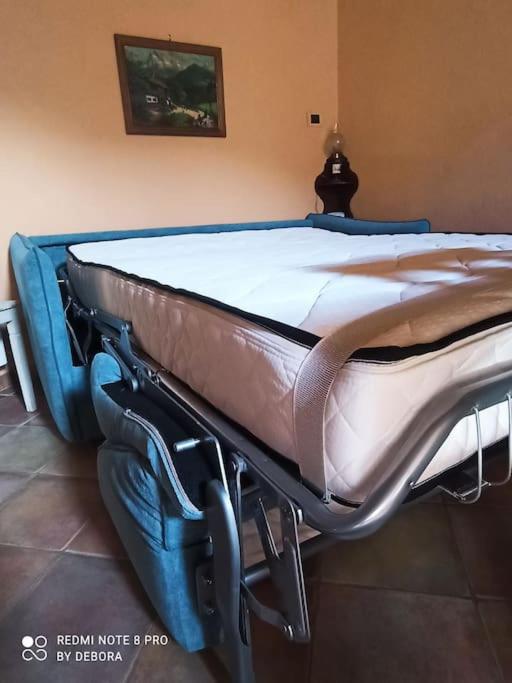Postel nebo postele na pokoji v ubytování Casa Coccinella Valdieri