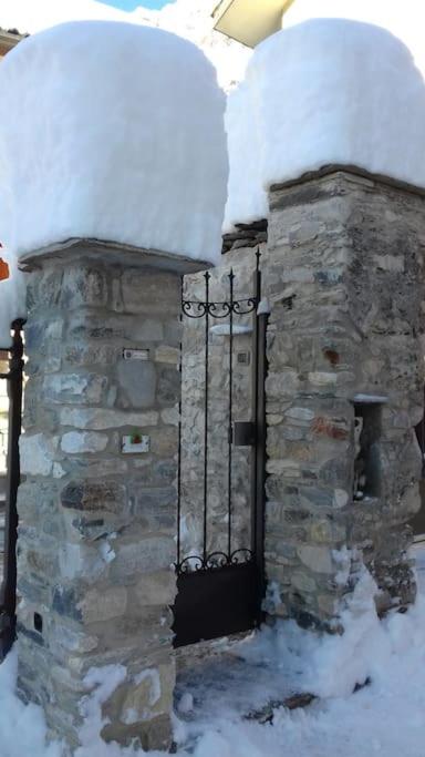Casa Coccinella Valdieri v zimě