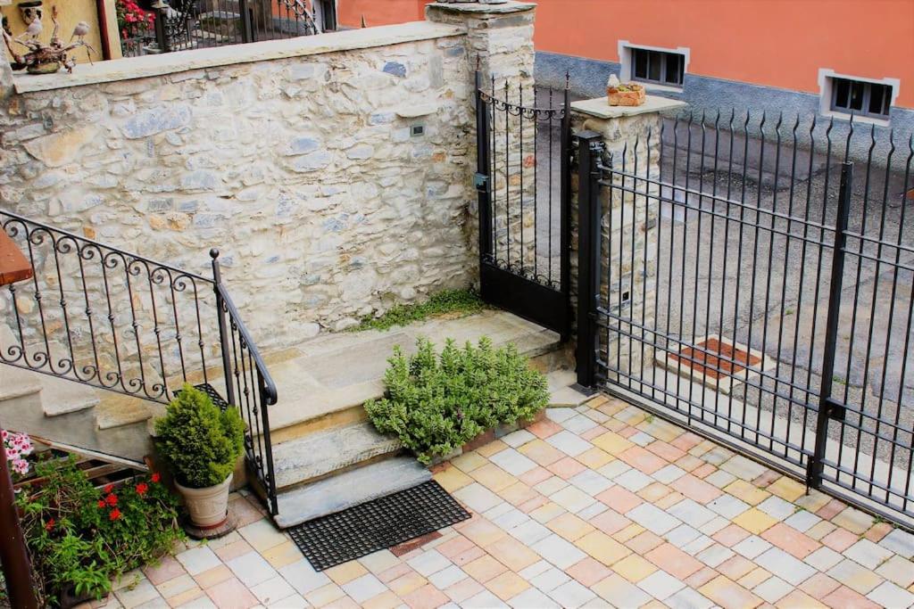 Balkón nebo terasa v ubytování Casa Coccinella Valdieri