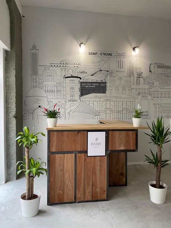 Gallery image of "Silk & Suites" City Center in Saint-Étienne