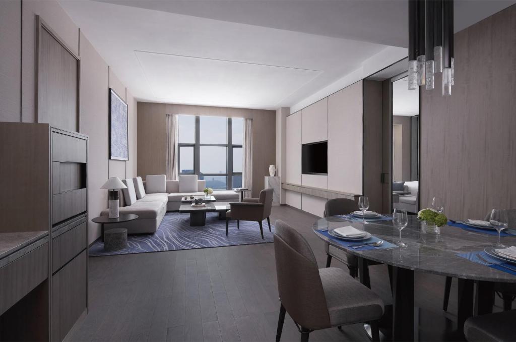 Posezení v ubytování Foshan Marriott Hotel