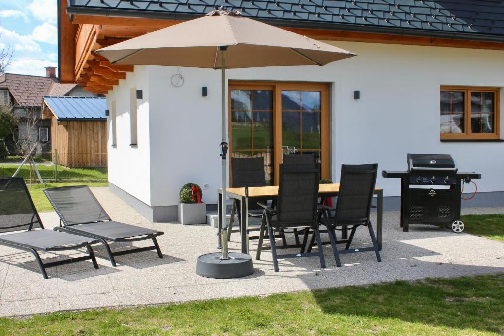 Patio nebo venkovní prostory v ubytování Chalet Mama