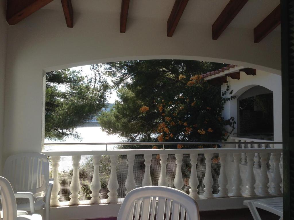 Balkón nebo terasa v ubytování Apartamentos Jardin Playa