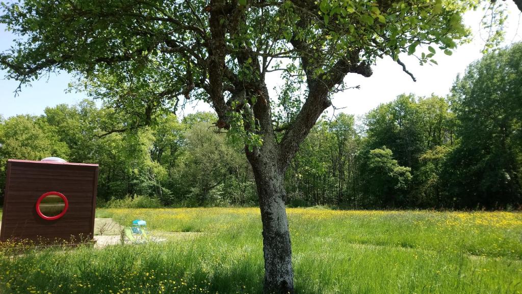 Vonkajšia záhrada v ubytovaní Domaine de la Grangée