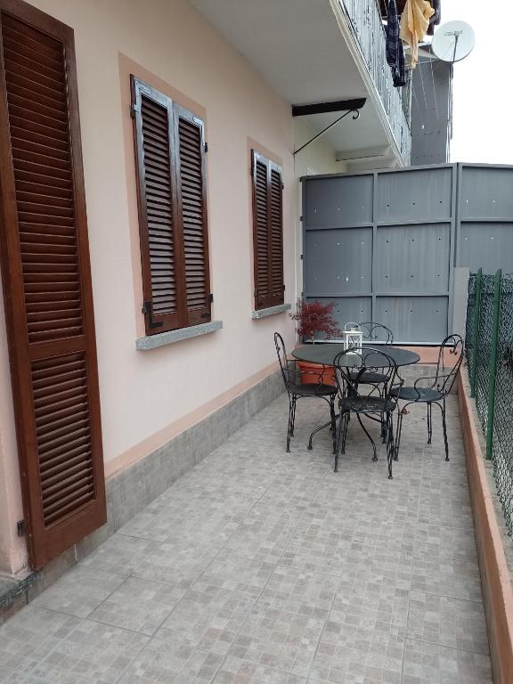 Balkón nebo terasa v ubytování Stella