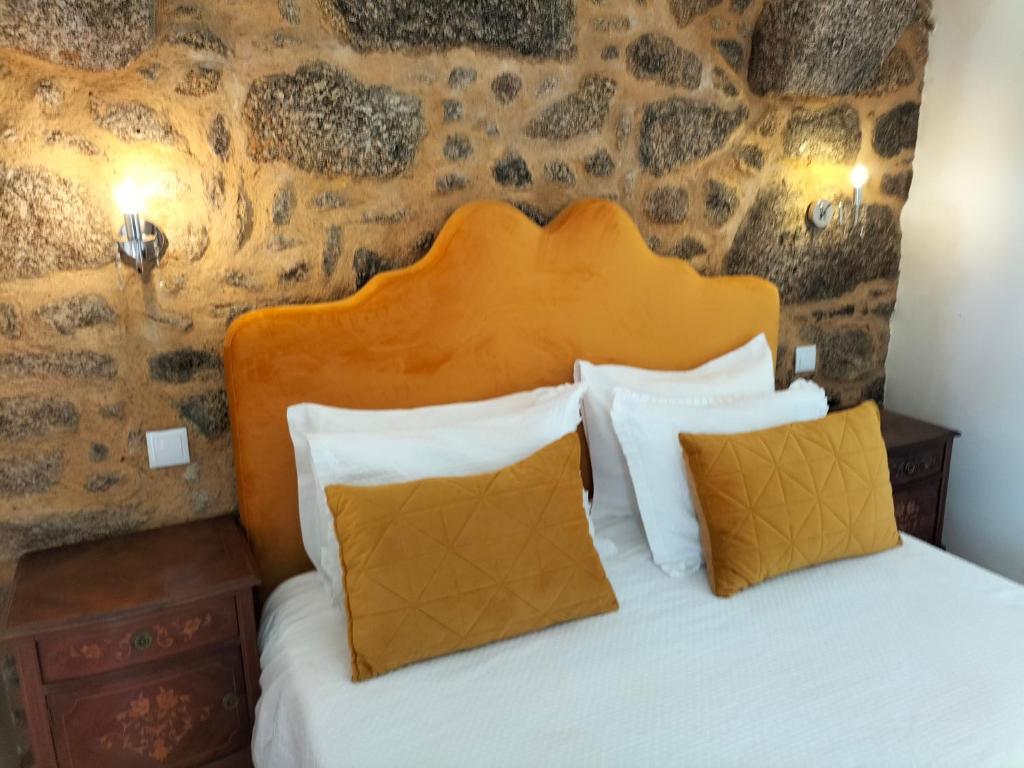 Cama ou camas em um quarto em Quinta de Castelhão