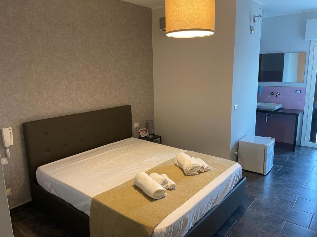 Posteľ alebo postele v izbe v ubytovaní B&B Bellavista