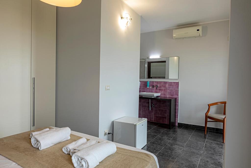 Posteľ alebo postele v izbe v ubytovaní B&B Bellavista