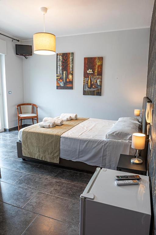 Posteľ alebo postele v izbe v ubytovaní B&B Bellavista