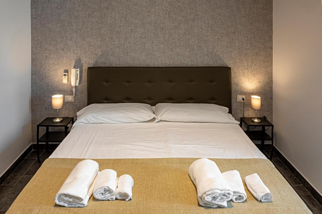 Posteľ alebo postele v izbe v ubytovaní B&B Bellavista