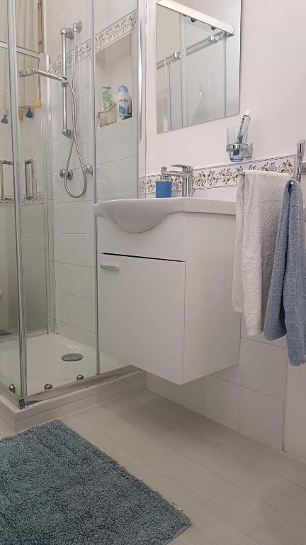 A bathroom at Venticello di mare
