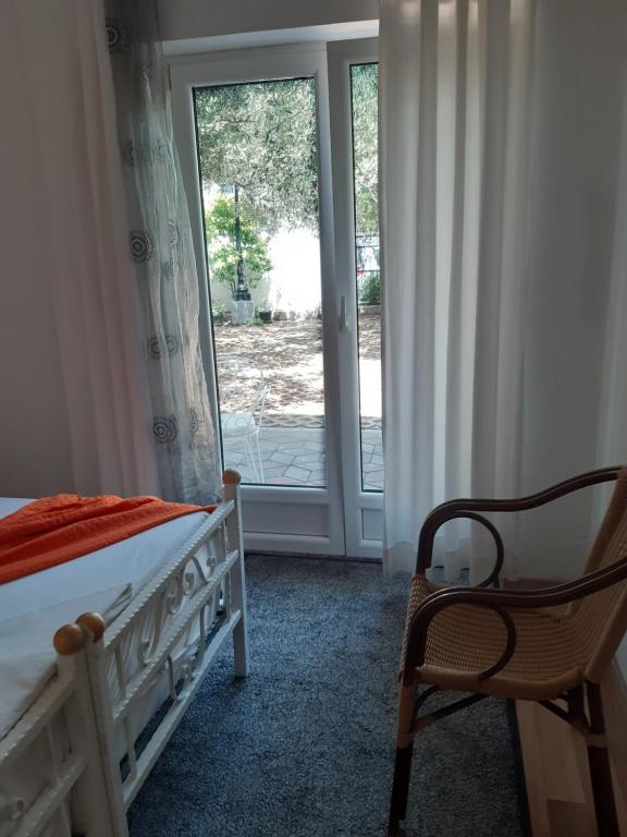 Postel nebo postele na pokoji v ubytování Pansion Ana