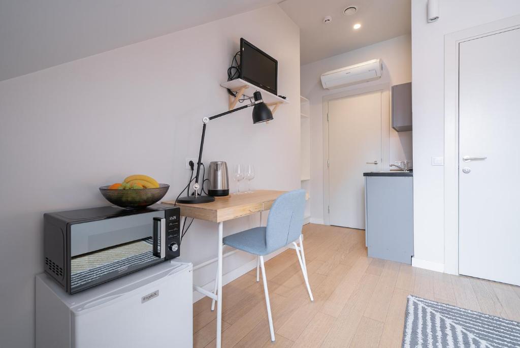 Kuchyň nebo kuchyňský kout v ubytování Lollo Residence - Lollo Luxury